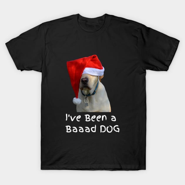 Funny Dog Christmas T-Shirt by Artsy Y'all